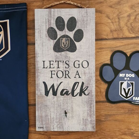 Bundle of Vegas Golden Knights gear for your pet - Picture 3 of 8